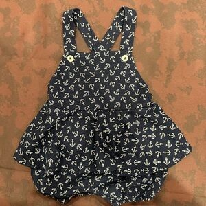 Ralph‎ Lauren Dark Blue Baby Romper/ Dress 3 months